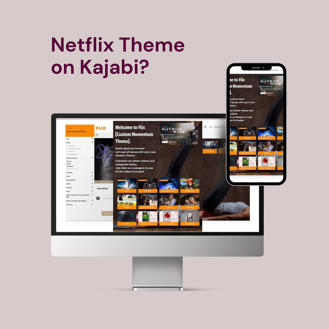 Netflix Kajabi Template